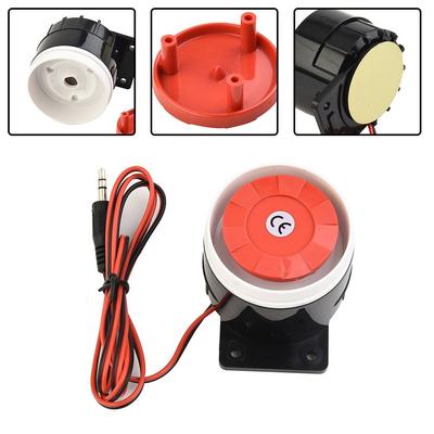 DC 12V  120dB Loud Indoor Siren Wired Alarm Horn, for Home Security