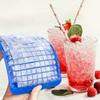 160 Grid Mini Silicone Ice Tray Square Silicone Ice Cube Tray Foldable Mini Ice Cube Mold Kitchen Tools Accessories
