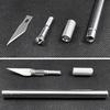 5Pcs Carving Blades Graver Cutter Wood Engraving Craft Sculpture PCB Repair