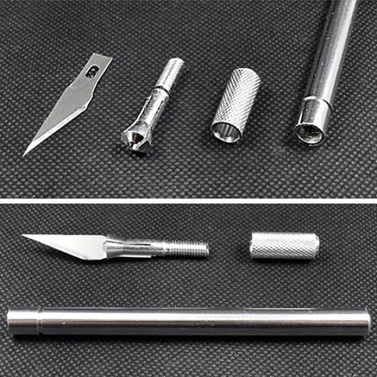 5Pcs Carving Blades Graver Cutter Wood Engraving Craft Sculpture PCB Repair