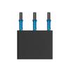 Cuesoul TOUCH POINT II Replacement Dart Steel Color Titanium Pack of 3 Tips, Point, Design, Coated, (CSDA-GZ9-Q33)