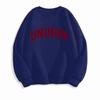 Oversized Vintage Fleece-Lined Crew Neck Sweatshirt - 450G Heavyweight, Autumn/Winter Streetwear