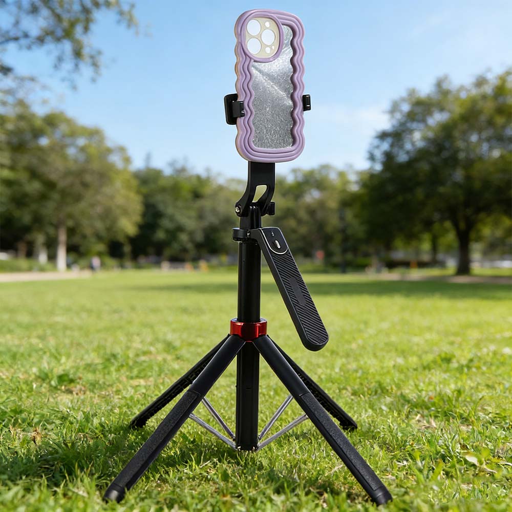1.8m Telescopic Selfie Stick Four Legged Selfie Stick Stand Bluetooth Selfie Stick Home