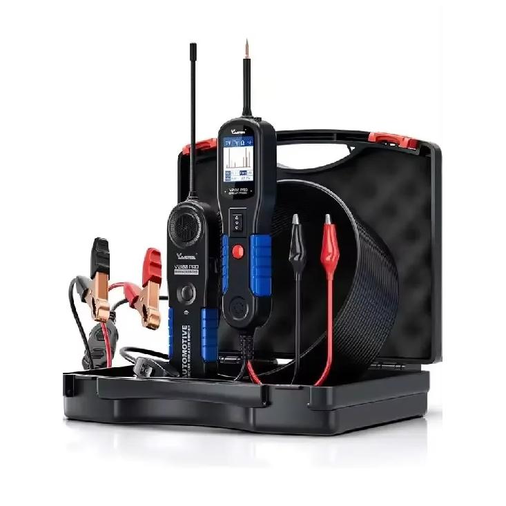 VDIAGTOOL V200PRO 12V24V Automotive Power Circuit Probe Tester 40FT/12M Cable Relay Fuse Tester Fuel Injector Short Circuit Dete V200PRO