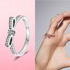 925 Silver Stackable Infinite Heart Daisy Flower Ring for Women Original Silver 925 Rings Brand Jewelry Gift
