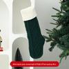 Pink Cartoon Christmas Stockings: Children's Gift Bags with Rooftop Santa Design for Candy & Tree Decorations