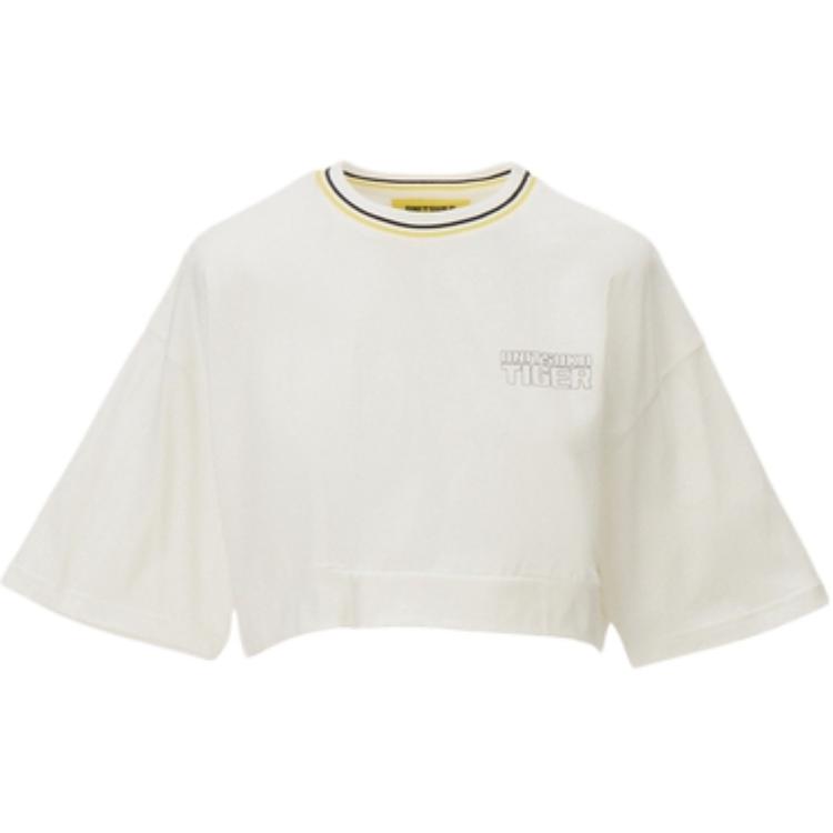 ONITSUKA TIGER Short Sleeve T-Shirt Simple Cropped Top Women Tops 2182B496-700