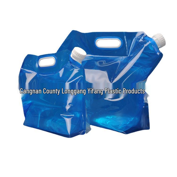 Large Capacity Portable Folding Water Storage Bucket for Outdoor Sports and Camping