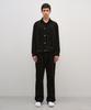 INSILENCE Corduroy Trucker Jacket Black