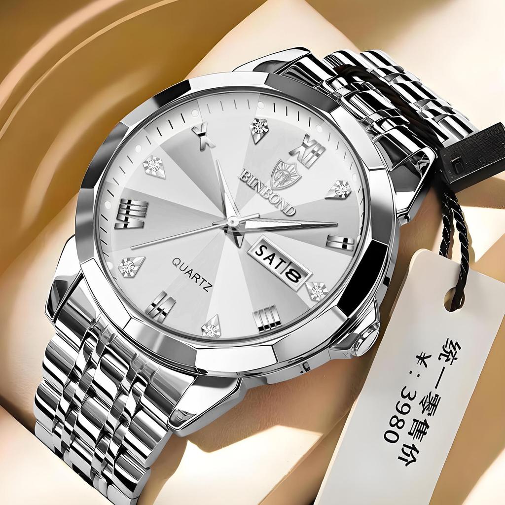 Binbang Retro Men's Quartz Watch – Niche Bestseller