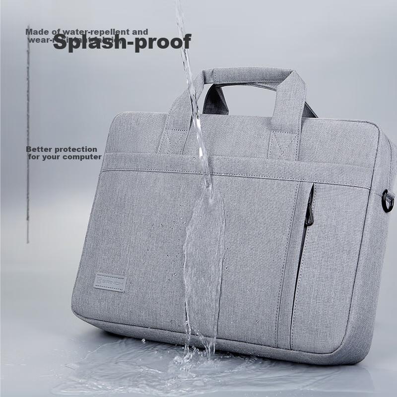 BRINCH Laptop Bag, 14/15.4 Inch, Shockproof And Water-Resistant, Business Shoulder Handbag, Office Briefcase
