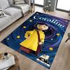 Coraline'S Magical Adventure Carpet For Playroom Bedroom Living Room Sofa Home Decorkids Game Area Rug Nonslip Floor Mat