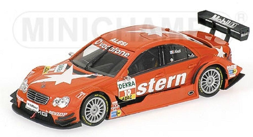 Minichamps CLK 2006 DTM Alesi 1/43 Mercedes-Benz 'Stern' T.P.M. #10 J.