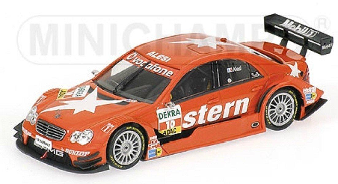 

Minichamps CLK 2006 DTM Алези 1/43 Mercedes-Benz Stern T.P.M. #10 J. оранжевый