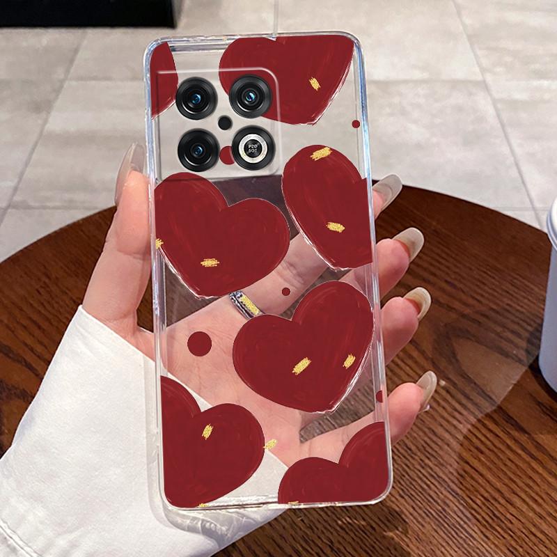 Jelly Case For OnePlus 10 Pro 10T ACE Pro Clear Silicone Soft TPU Back Cover One Plus 10PRO ACEPro Cute Rabbit Cat Phone Case
