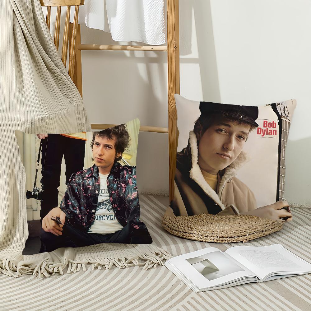 Singer Bob Dylan Pillow Case Office Cushions Suitable For Sofa Car Bedroom Decorative Cushion Cover