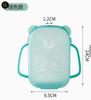 Baby Food Feeder, Clear Green - Baby Feeding Accessory for Self Feeding