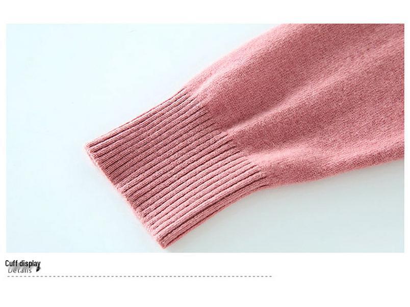 Elegant Embroidered Wool Qipao Collar Sweater for Autumn/Winter