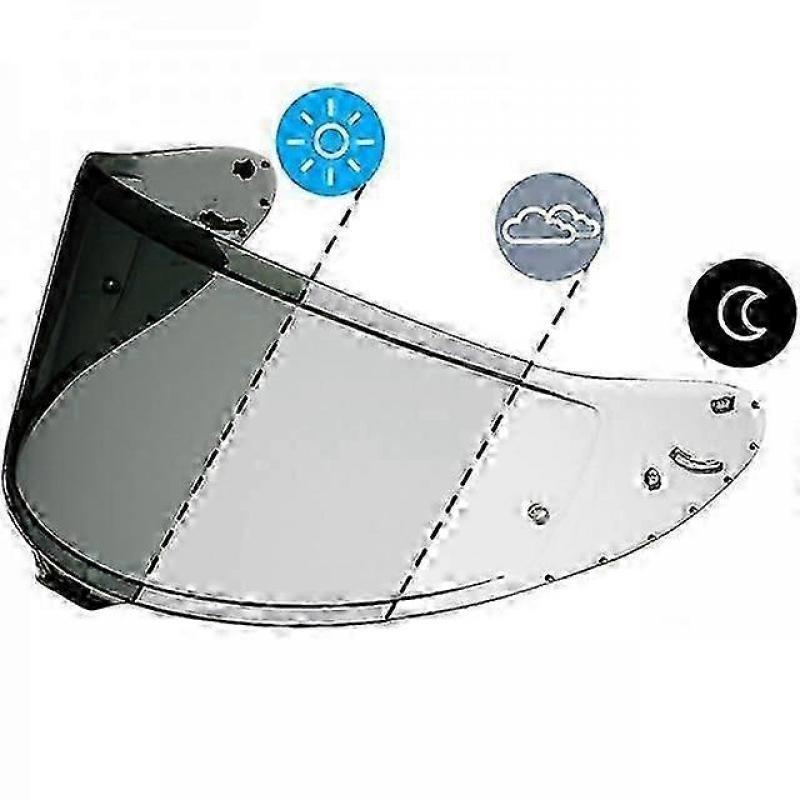 (photochromic lenses) For SHOEI RF1400 NXR2