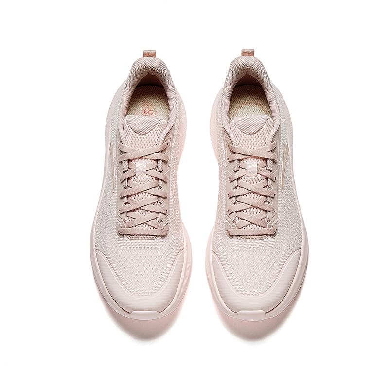 Anta Running Series Manbu 2 Simple Versatile Non-Slip Wear-Resistant Low-Top Casual Running Shoes Women Sneaker Pink 922535503-2