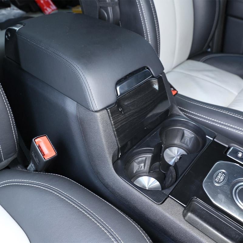 ABS Car Central Control Armrest Box Front Trim Panel Stickers For Land Rover Discovery 4 2010-2016 Car Accessories
