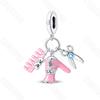 2025 New Fashion Pendants & Mini Charms Fit for Pan Original Sewing Designer Charm Bracelet Accessories Silver Plating Jewellery