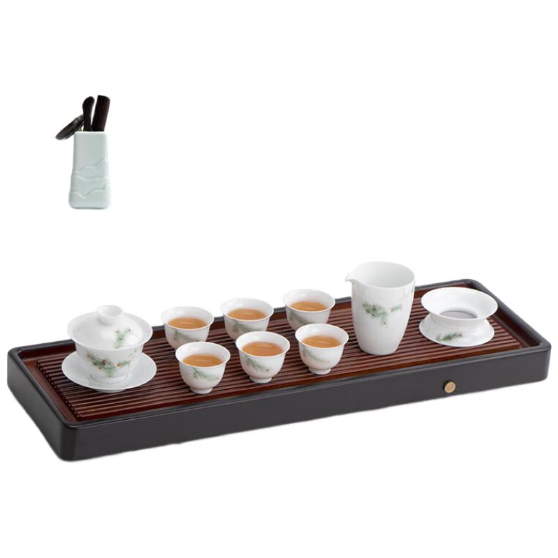 Nanshan Mr. Ceramic Hand-Painted Chinese Gongfu Tea Set