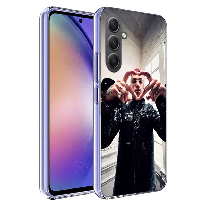 Rapper Sfera Ebbasta Phone Case for Samsung A16 A26 A36 A56 A17 A37 A57 A07 A06 A02S A03 A04S A05S Galaxy Note 20 10 A50S A71 A5