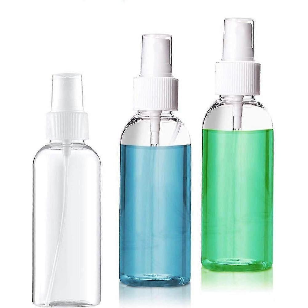 3 X 50ml Spray Bottle Clear Empty Fine Mist Bottle