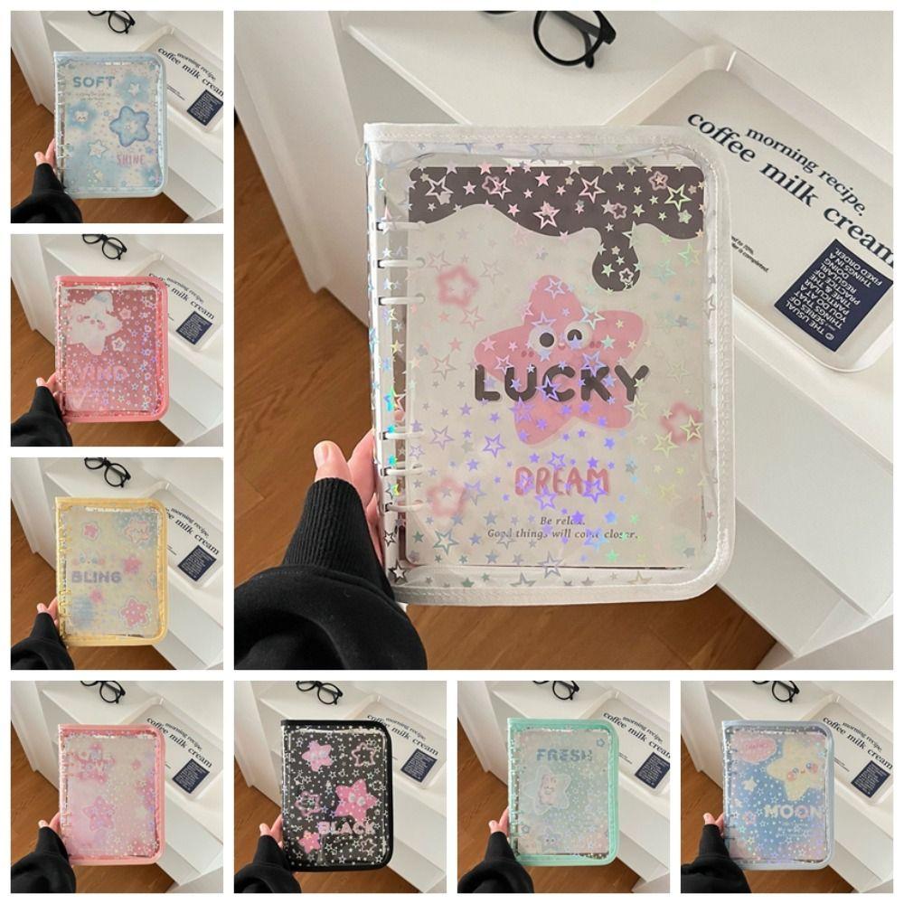 Korea Style Binder Photo Album Cover PVC Photo Collect Book Cover Photocard Holder  Girls Gifts