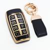 Auto Keyless Soft Tpu Car Key Case For Hyundai Gv80 Gv90 G70 G80 G90 Gv70 For Genesis Shell Fob Cover Keychain Accessories