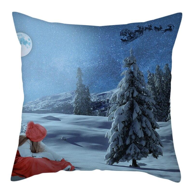 lighted christmas pillow