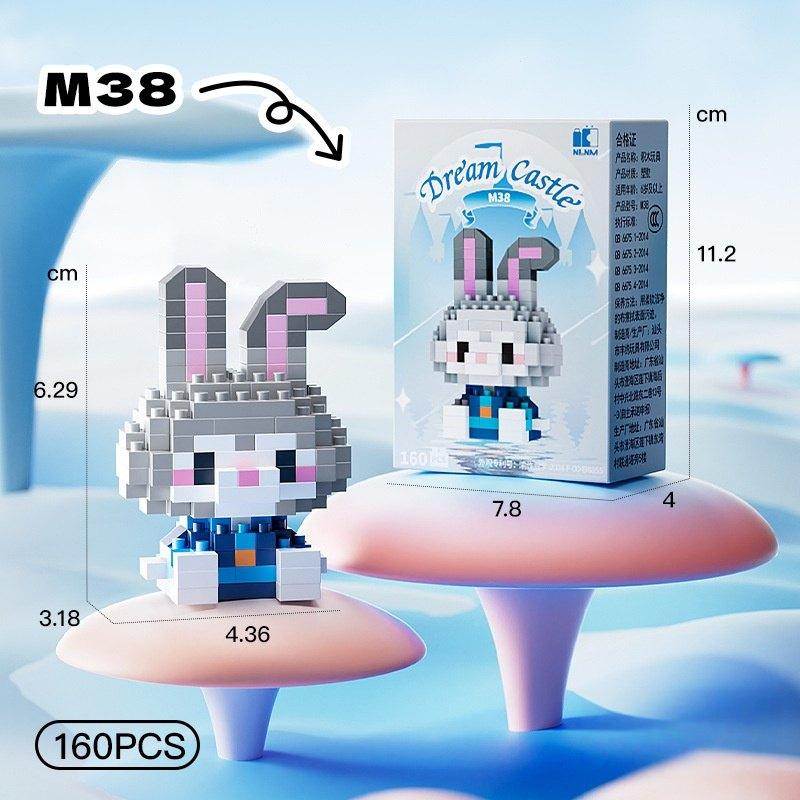 

Assembly Model Construction Blocks, Doll Toys Are Suitable Educational Diy Games, Animation Anime Games, Back-To-School Learning
