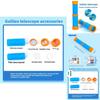 Scientific Experiment Diy Telescope Kit For Kids Educational Physics Toys