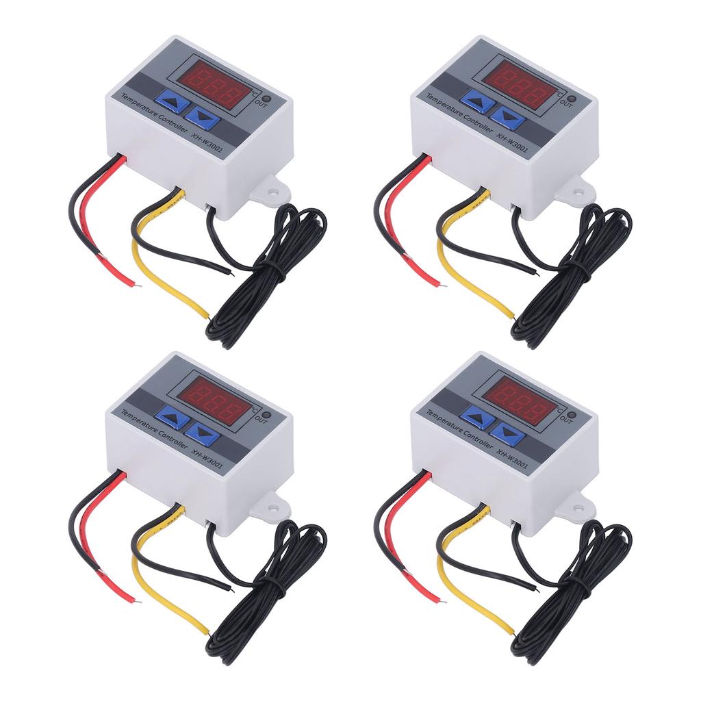 4Pcs Temperature Controller Digital Display Temp Regulator ?50 Celsius  To 110 Celsius  110?220V 1500W