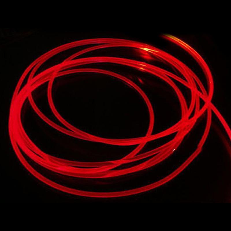 Leuchtende Glasfaser 1,5 mm/2 mm/3 mm Durchmesser für Auto-LED-Leuchten Hell xqmg Party- & Feiertags-DIY-Dekorationen Weihnachtsdekorationen