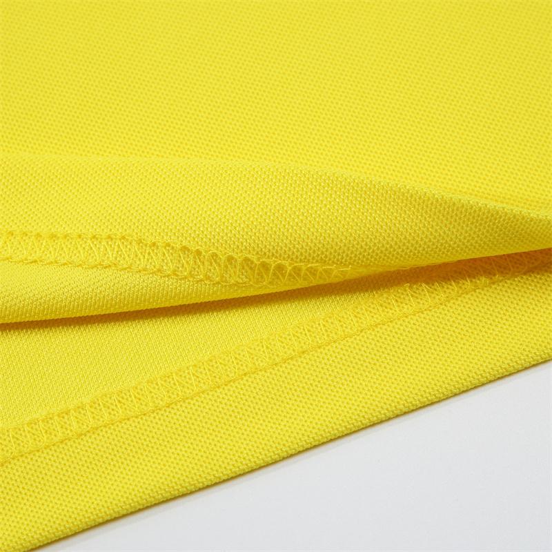 Summer Solid Men's Polo Shirt Top Cotton Blends Short Sleeve Sports Tee Shirts Casual Business Polo Advertising Tops