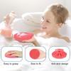 4pcs Silicone Bath Brushes Body Head Scalp Massage Exfoliating Brush Shower Scrubbers Cleansing Skin Hair Brush Ship from Us