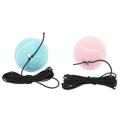 Tennis Trainingsball mit Schnur Tennis Trainer Bälle Selbstübung Training Sportgerät für Draußen