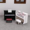 1 Set Dollhouse Cute Simulated Piano Furniture Model Toy Miniature Musical Instruments Doll House Playhouse Scene Accessories