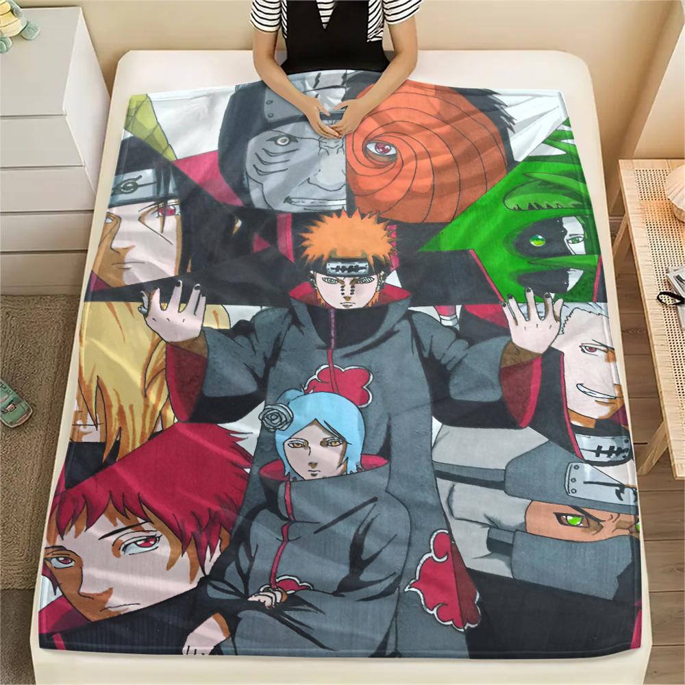 1 pièce Couverture en Flanelle Imprimée Dessin Animé, Haute Qualité Confortable pour Toutes les Saisons, Décoration de Maison, Chaleur et Confort, Parfait pour un Cadeau de Noël ou d'Anniversaire
