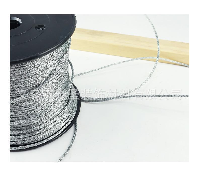 Steel Wire Rope Picture Hanging Kit - Stainless Steel Frame Accessories for Large Photo Frames