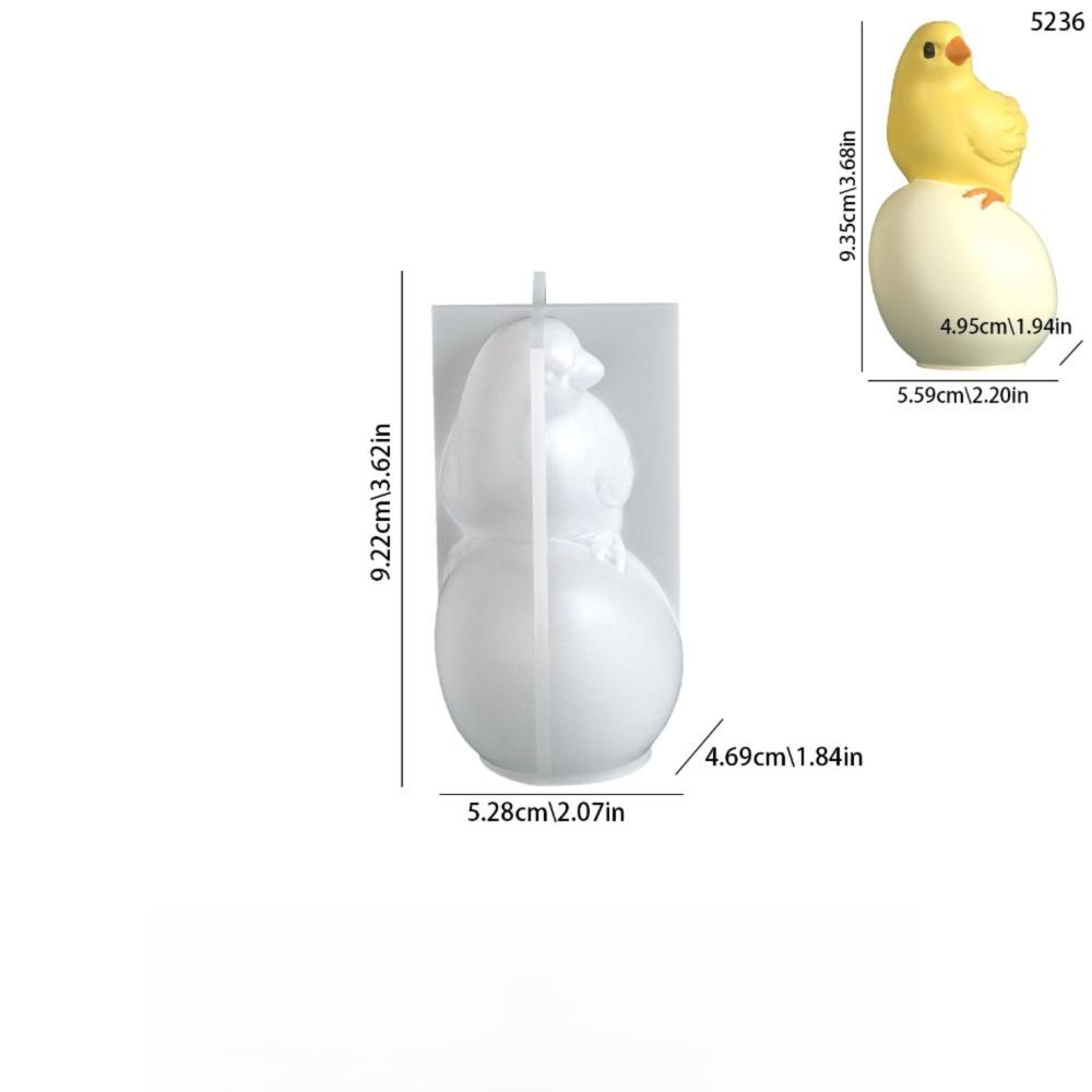 Scented Plaster Silicone Mold Handmade Candle Mold DIY Plaster Mold  Easter 1