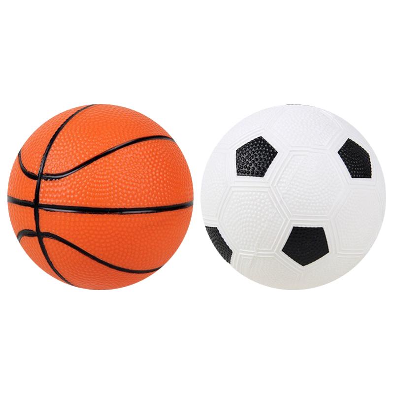 1/2/3PCS Mini Inflation Ball PVC Football Basketball Rugby Parent-kid Interaction Game Props Indoor Outdoor Sport Party Gift ZYF