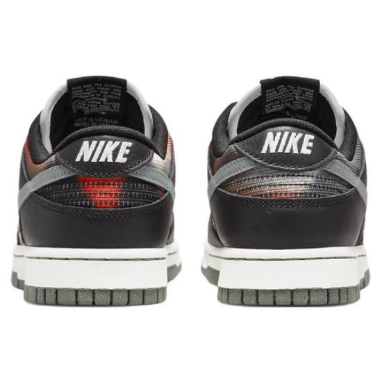Nike Dunk Low Graffiti Pack - Black Red - DM0108-001