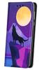 Custodia Tipo Portafoglio Per Oppo Reno 15F / 15F Fs - Copertura Bluemoon Stampa + Vetro 9H