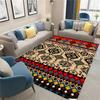 Vintage Böhmischer Ethno-Stil Teppich Wohnzimmer Schlafzimmer Bettseite Arbeitszimmer Eingangstürmatte Rutschfest Heimdekoration Teppich