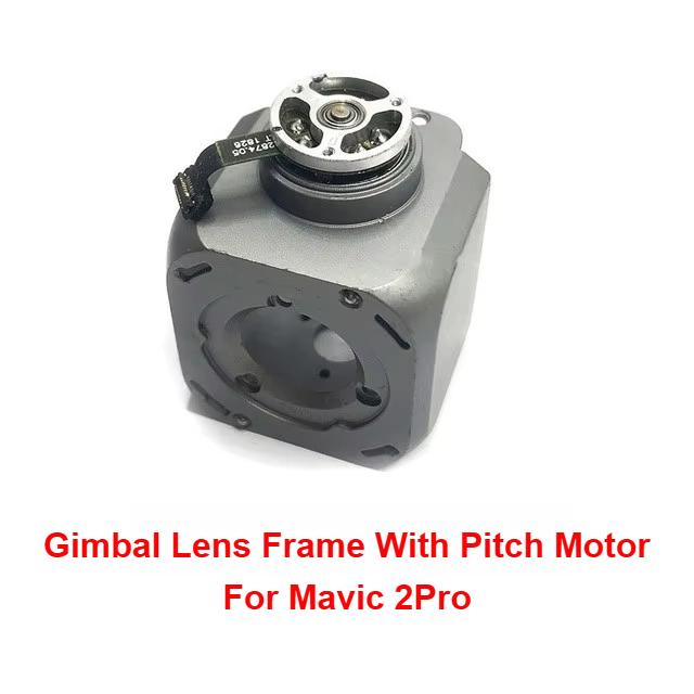 Gimbal Lens Frame With Pitch Motor Glass Ring For Mavic 2Pro Repair Parts Genuine Yaw Roll Motor With Bracket For Mavic2 Pro