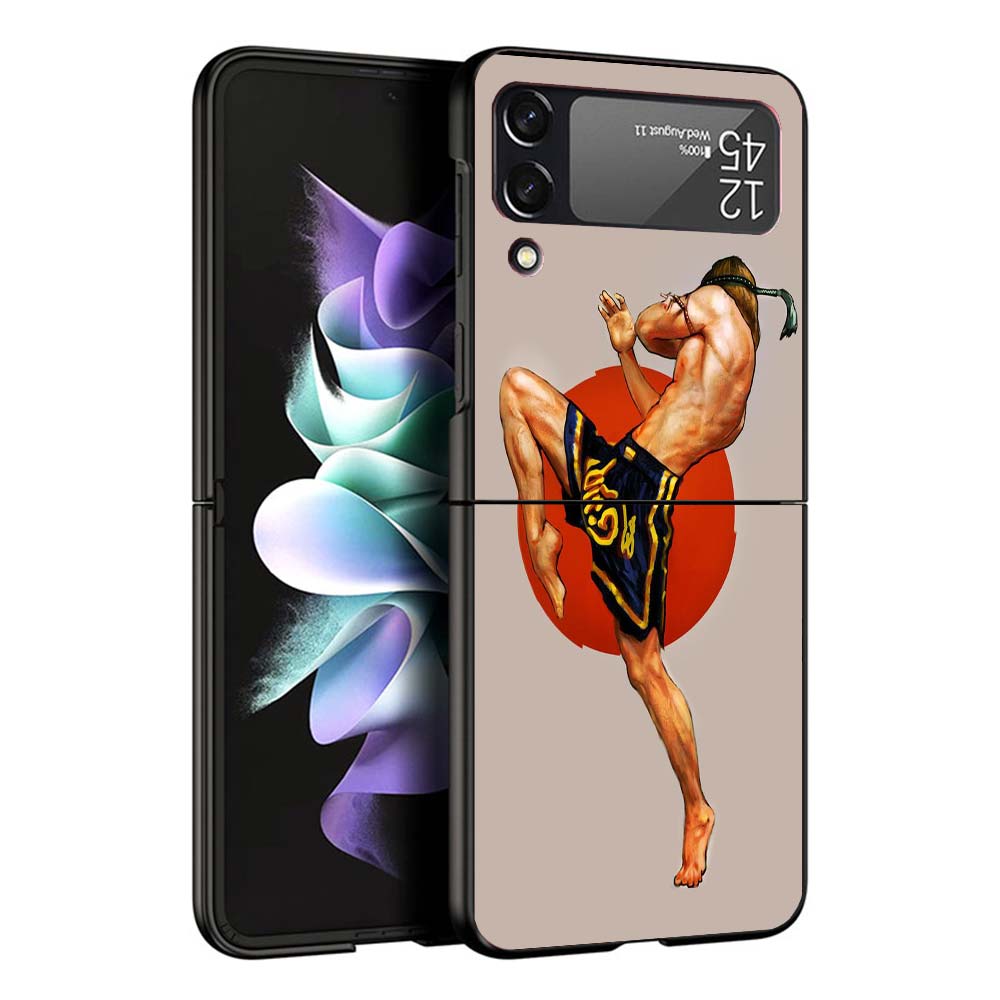 

Muay Thai Fight Boxing Phone Case For Samsung Galaxy Z Flip7 Flip6 5G Flip5 Flip4 Flip3 ZFlip 7 6 3 4 5 Shockproof Back Cover Ga Samsung Z Flip 3