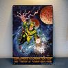 YThe Wizard Of Speed And Time Movie Metal Poster  Sign Size Xcm